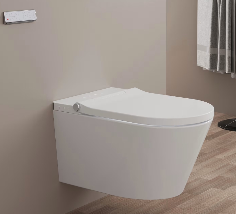 Kronenbach Tube Dusch-WC hängend Spülrandlos mit Wirbelspülung weiß KB15104TU