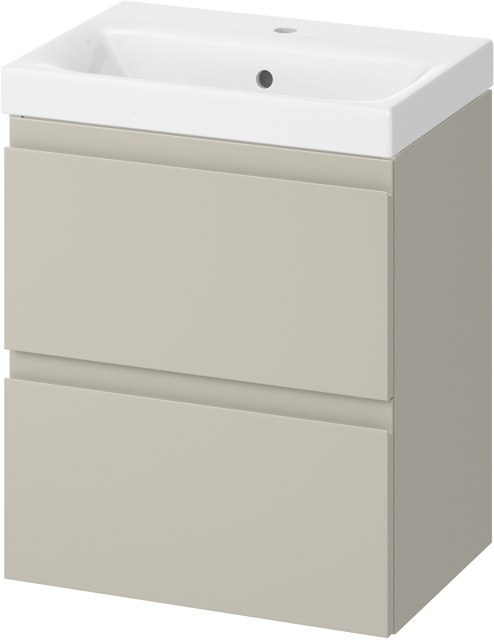 Cersanit Moduo Waschtisch mit Unterschrank 50 cm beige S801-593
