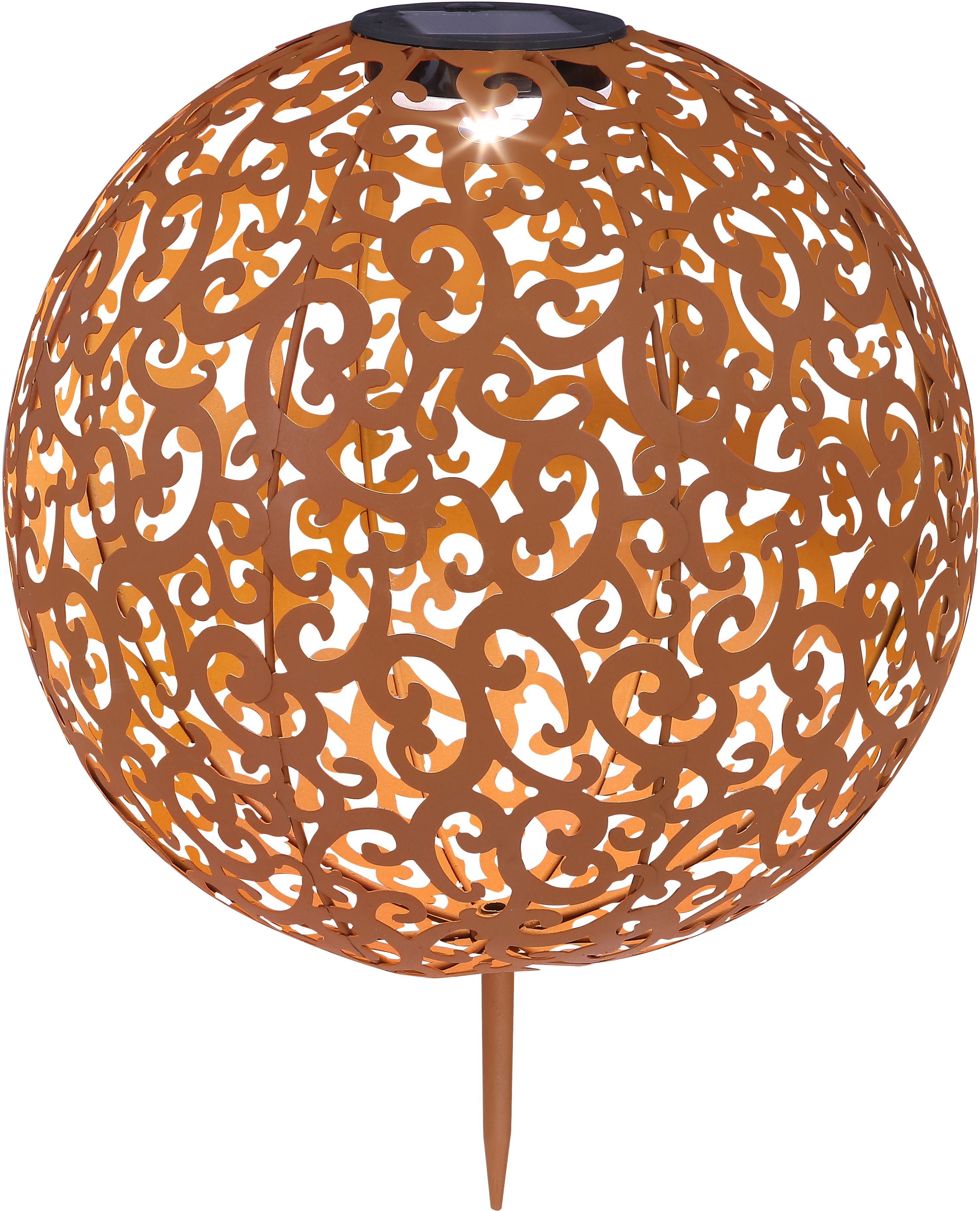 Globo Lighting Solar Solar-Stehleuchte 1x0.12 W braun 33744R