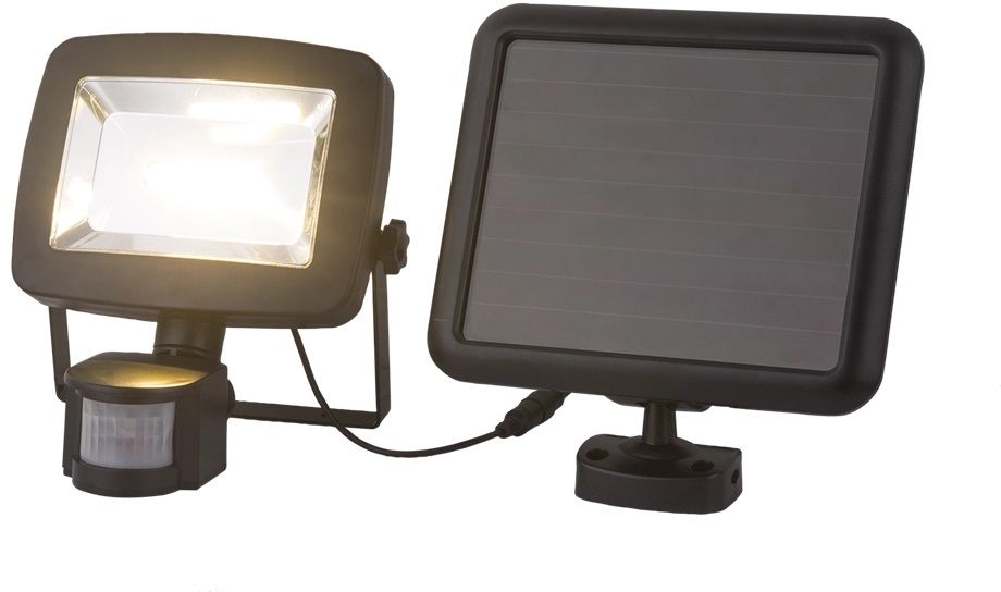 Globo Lighting Solar Wandleuchte 1x3 W schwarz 37201S