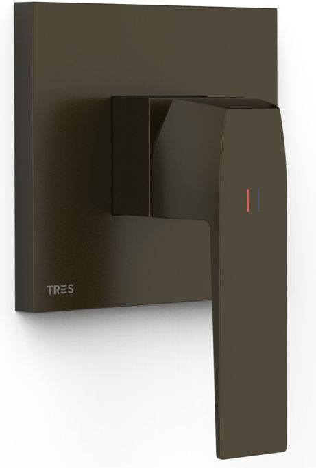 Tres Selection Duscharmatur Unterputz schwarz 20227810KMB