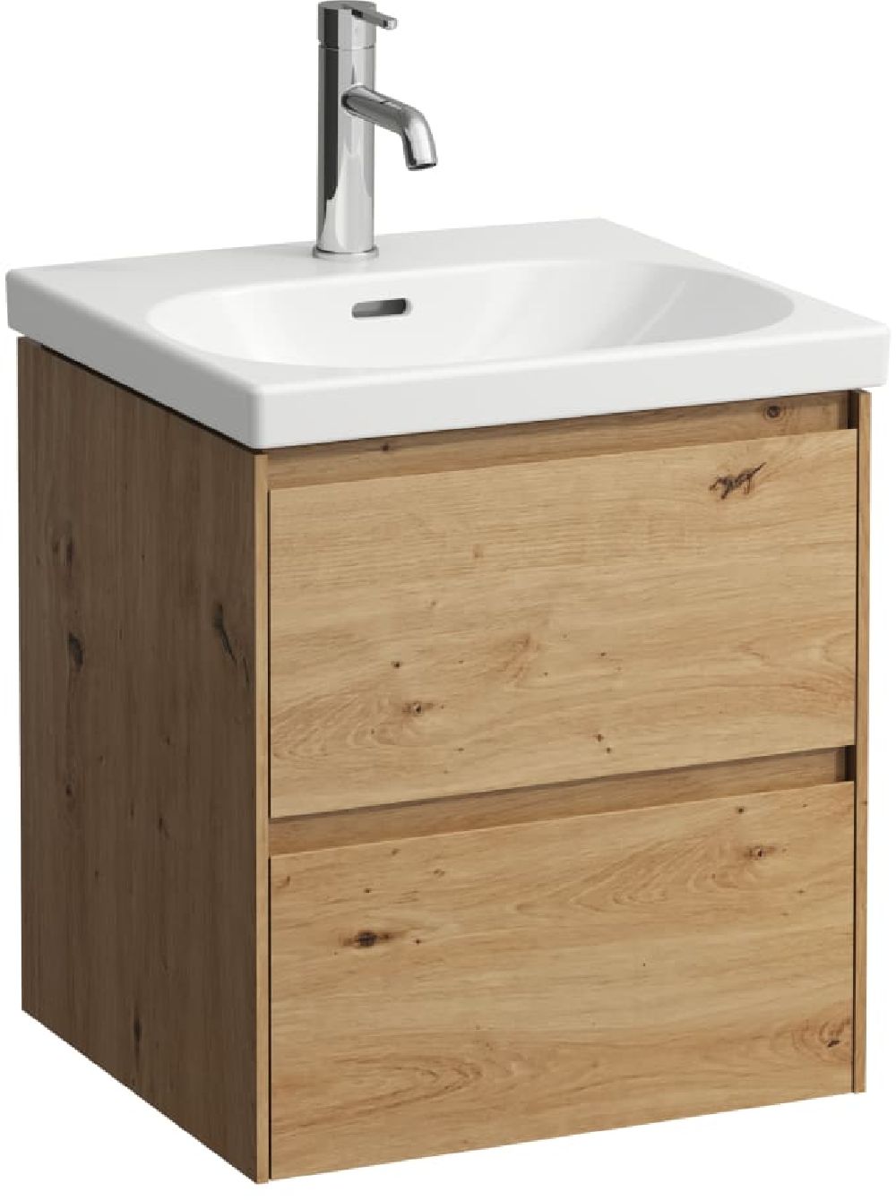 Laufen Lani Badschrank 48x45x51.5 cm Unterschrank hängend eiche H4035121122671