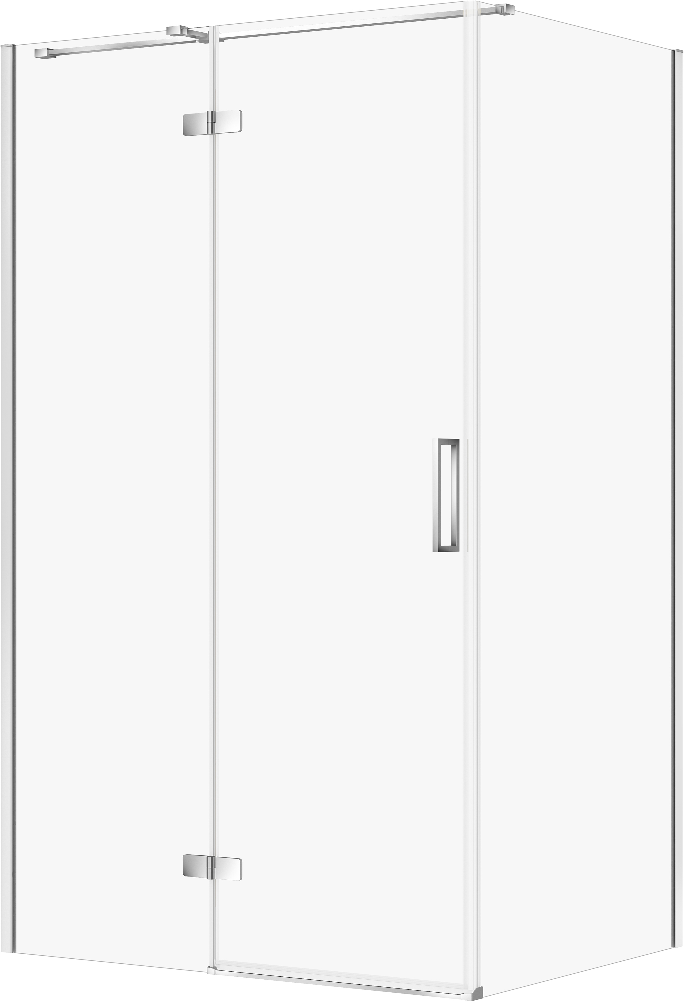 Cersanit City dusche 120x90 cm rechteckig chrom Glanz/durchsichtiges Glas S584-089