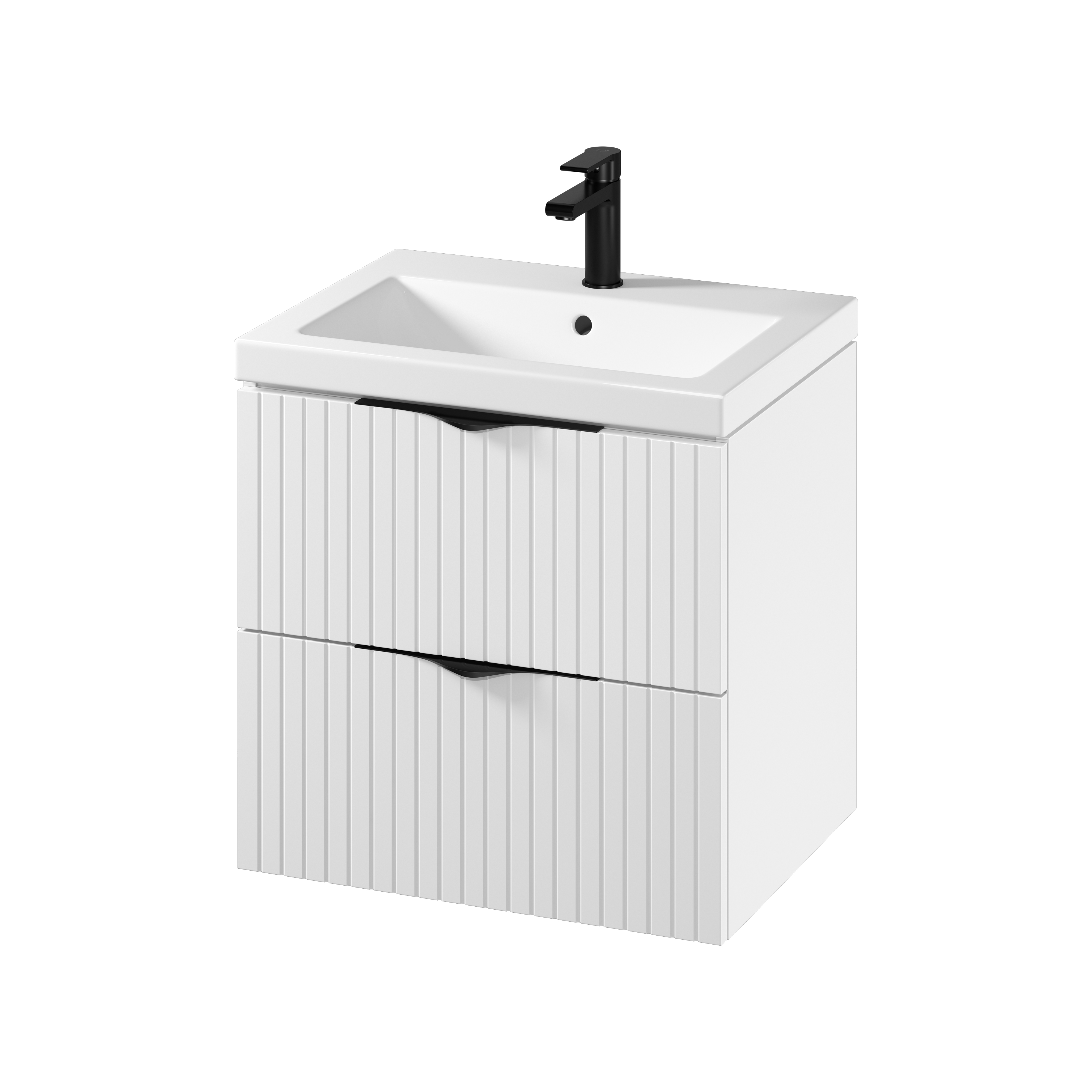 Cersanit Tirso Waschtisch mit Unterschrank 60 cm weiß S801-545