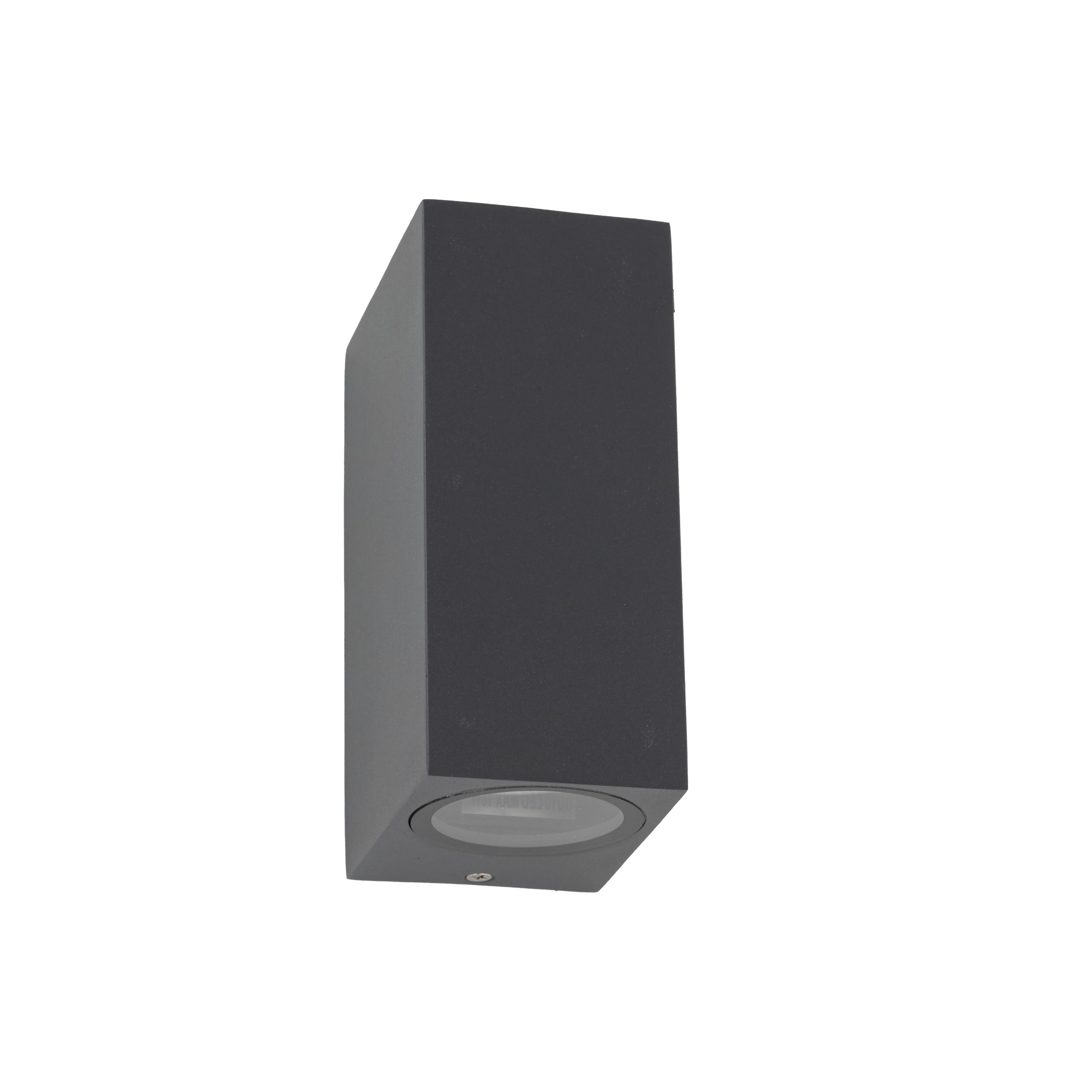 TK Lighting Axis Außenwandleuchte 2x10 W schwarz 10970