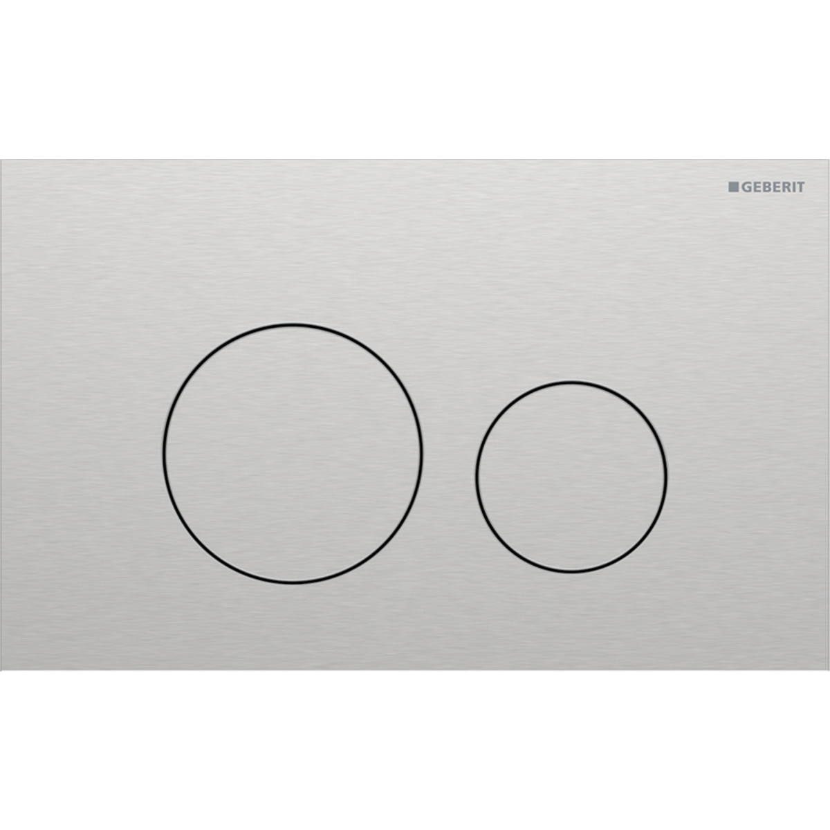 Geberit Sigma40 Betätigungsplatte für Toilette stahl 115.628.FW.1