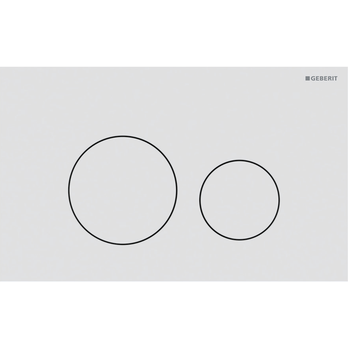 Geberit Sigma40 Betätigungsplatte für Toilette weiß 115.628.JT.1