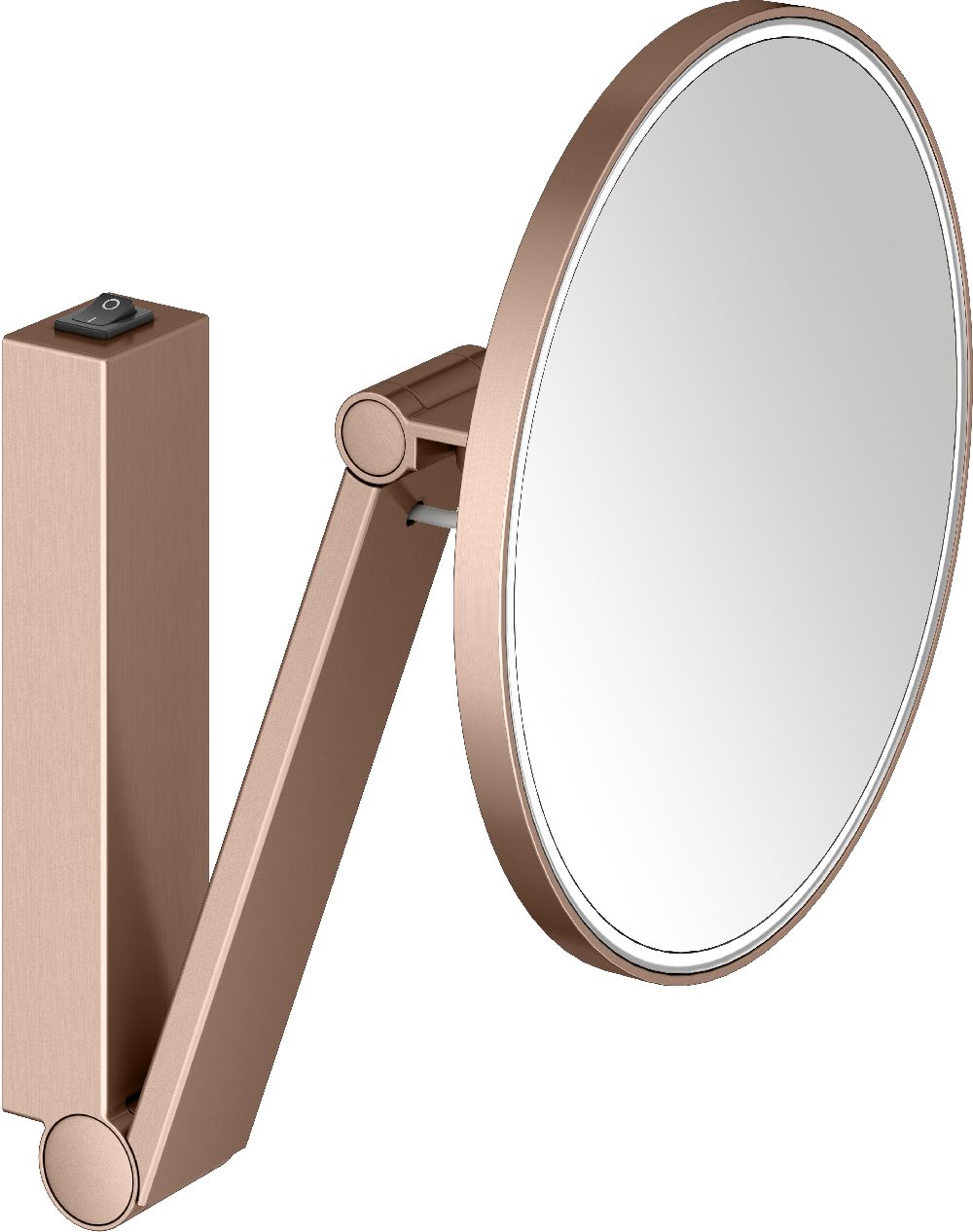Keuco Cosmetic mirrors Kosmetikspiegel 21.2x31.4 cm rund mit Beleuchtung 17612299004