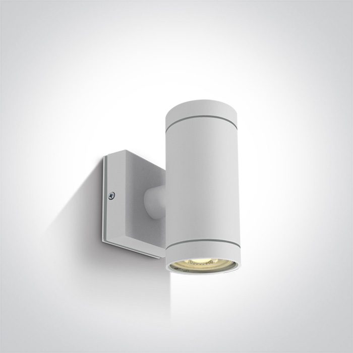 One Light Lido Außenwandleuchte 2x35 W weiß 67130/W