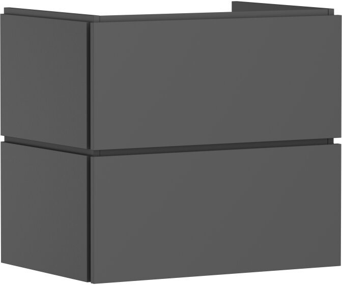 Hansgrohe Xilesa E Badschrank 68x47x62 cm Unterschrank hängend grau 54258760