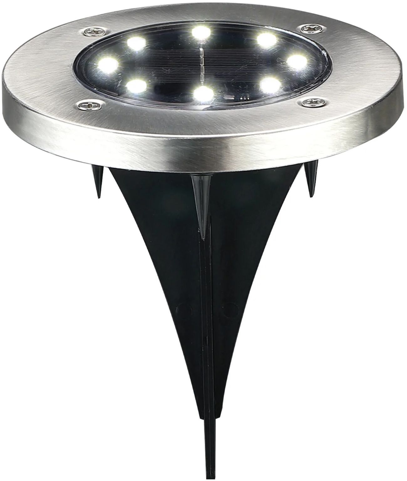 Goldlux Solly Solar-Stehleuchte 1x W silber 330246