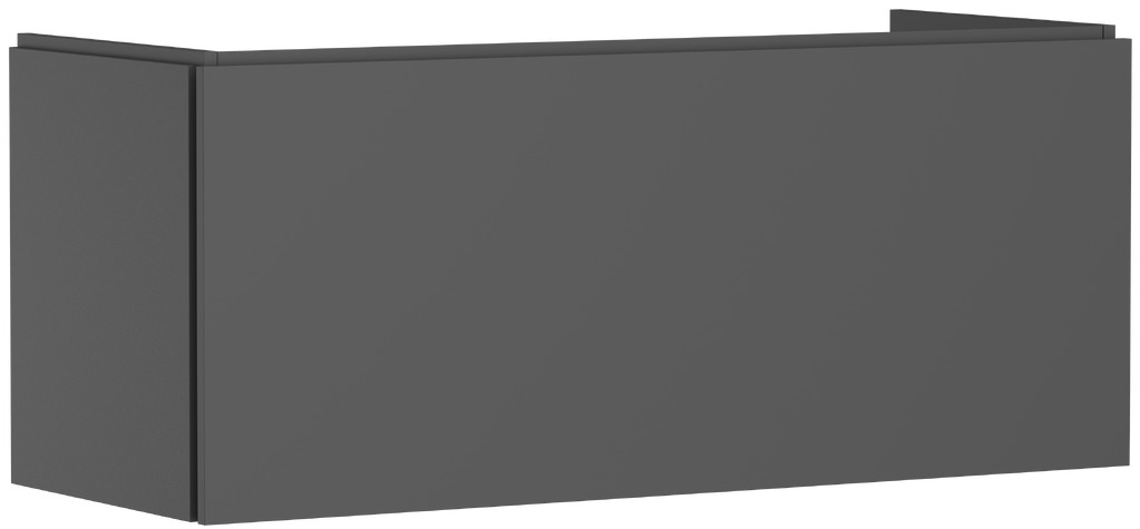Hansgrohe Xilesa E Badschrank 118x47x50 cm Unterschrank hängend grau 54263760