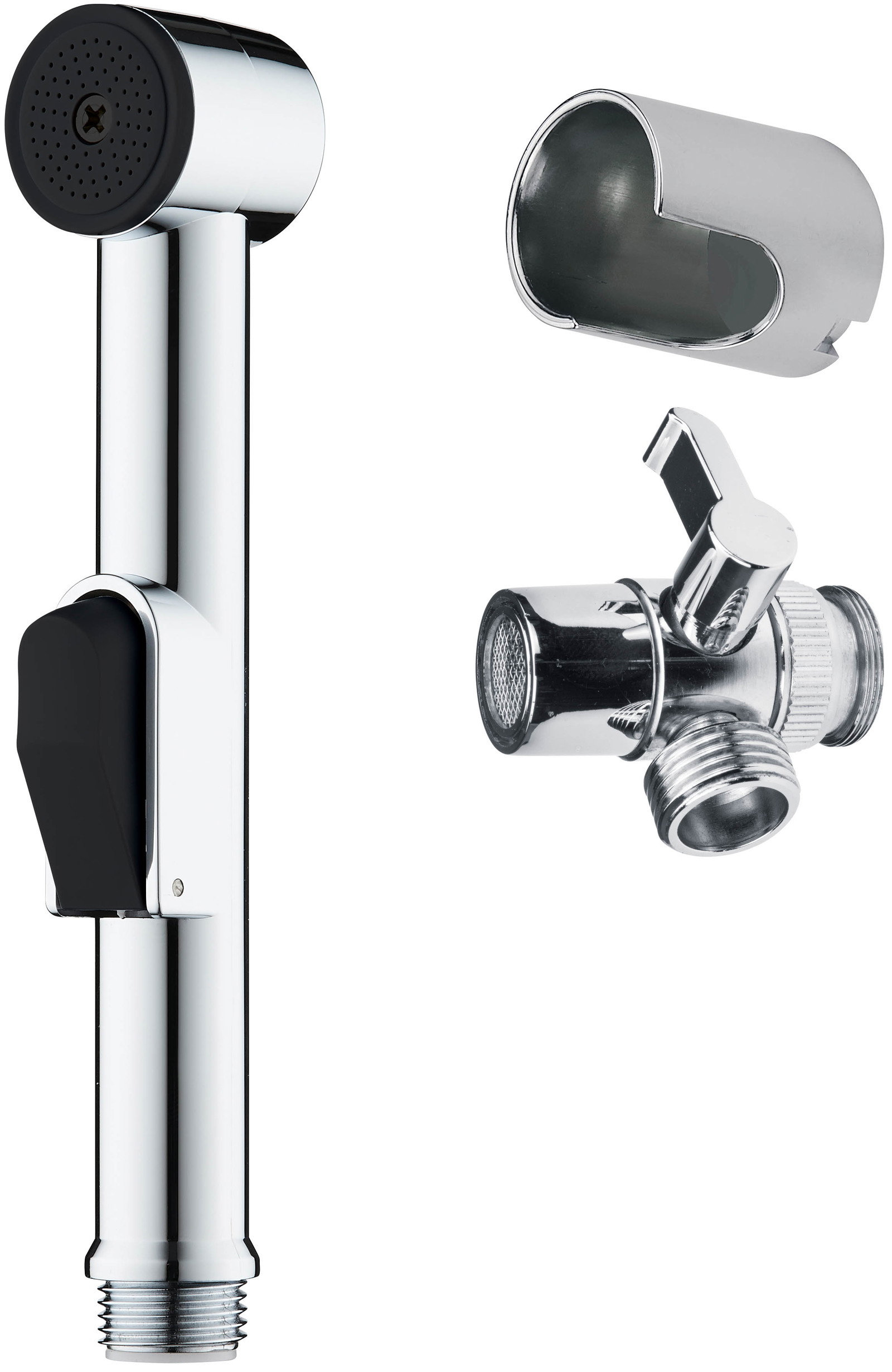 Deante Bidetta Bidetbrause-Set Wandmontage chrom ANW_041C