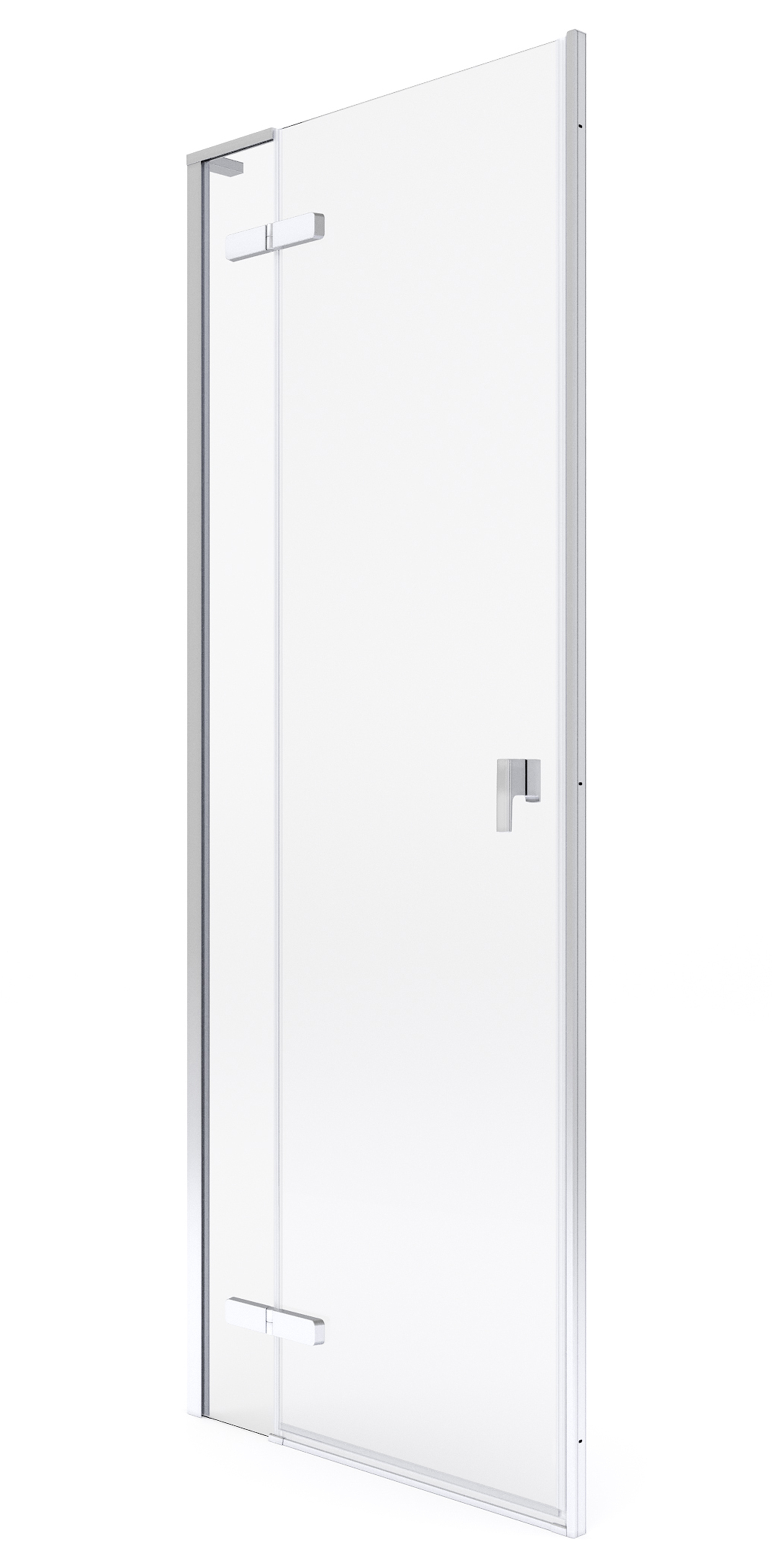 Roca Metropolis-N Duschtüren 110 cm aufklappbar chrom Glanz/durchsichtiges Glas AMP0811012M