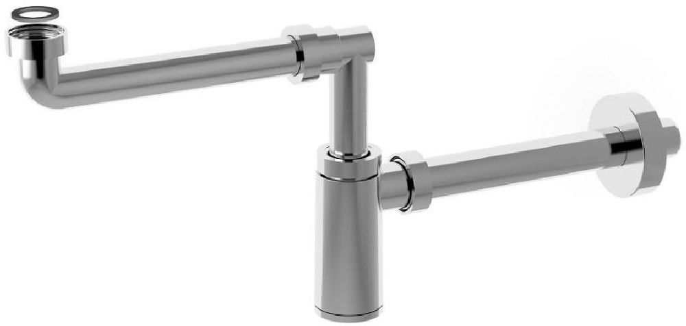 Sapho King Siphon für Waschbecken Rohr chrom 0595SP25K7