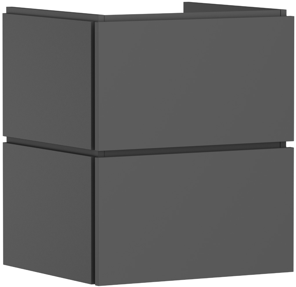Hansgrohe Xilesa E Badschrank 53x47x62 cm Unterschrank hängend grau 54292760