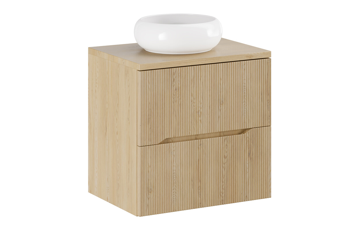 Set Unterschrank Comad Nordic Cremona NORDIC CREMONA 82-60-46-2S, Waschbecken Comad Wiki UN-WIKI-SW, CREMONA 89-60-46 M