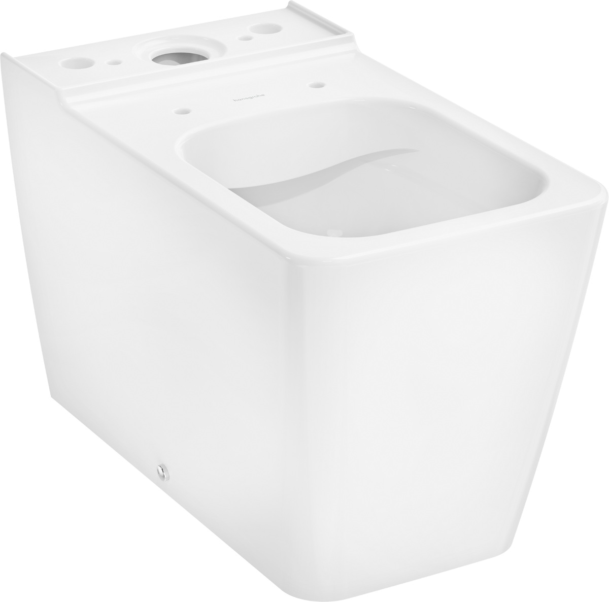 Hansgrohe EluPura Q Kompakt-WC-Becken weiß 62036450