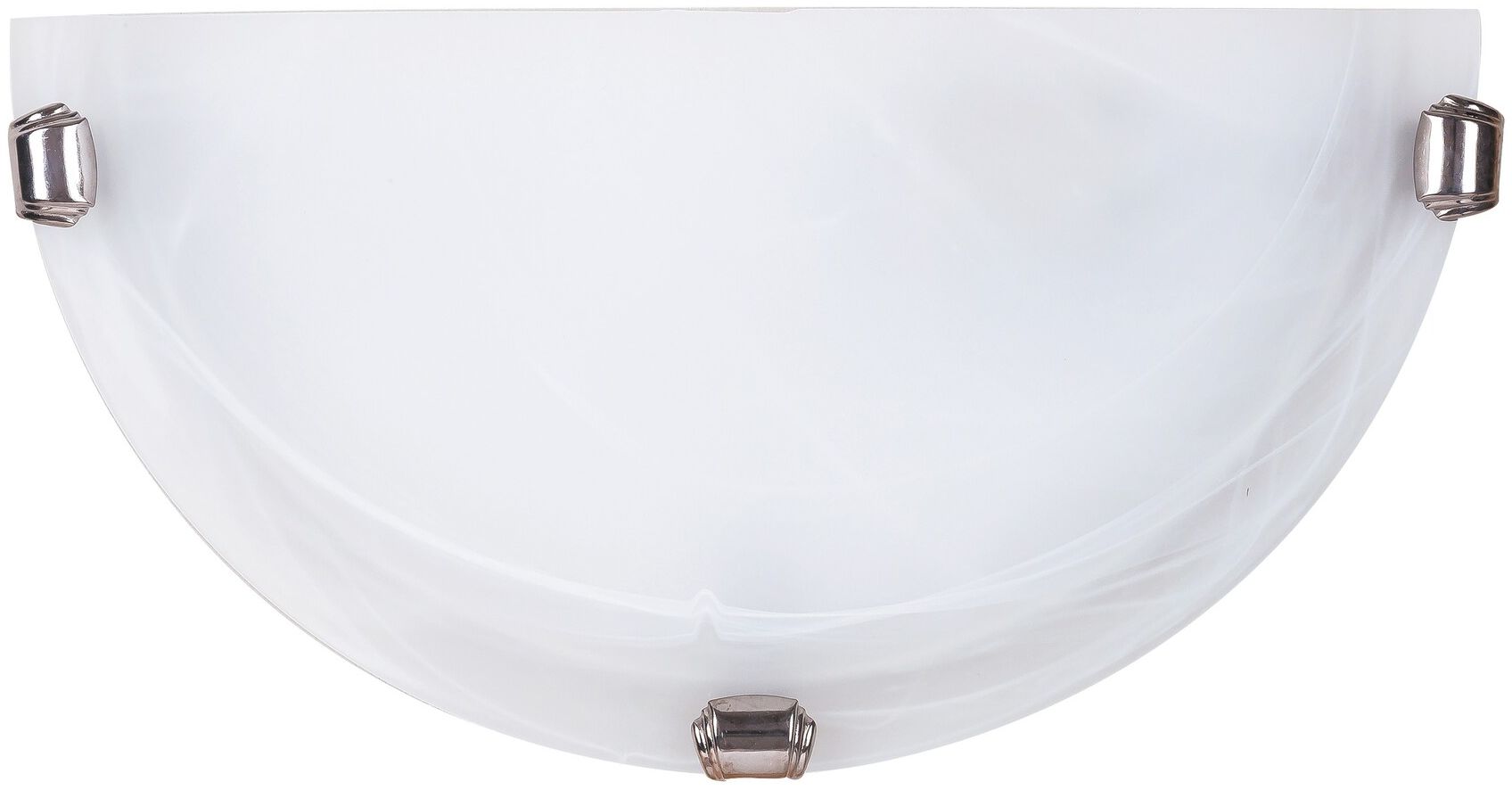 Rabalux Alabastro Wandleuchte 1x60 W weiß-chrom 3002