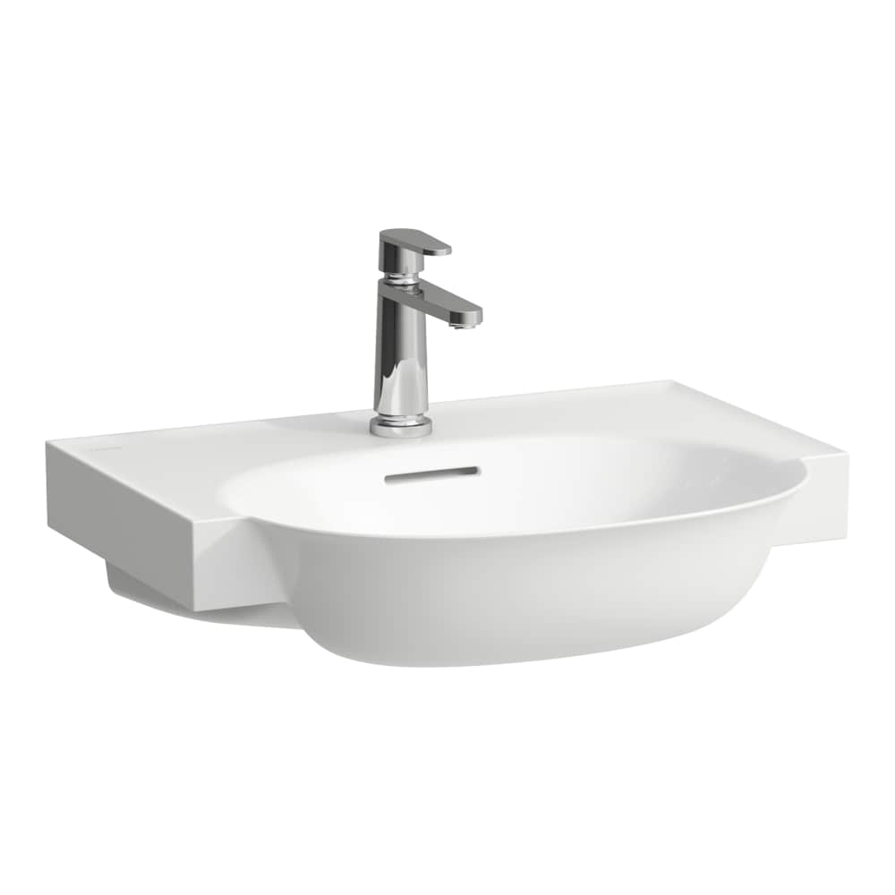 Laufen The New Classic Waschbecken 60x48 cm halbrund weiß glanz H813853R021081