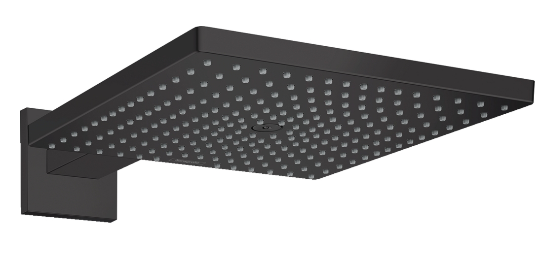Hansgrohe Raindance E Kopfbrause mit Brausearm 30x30 cm quadratisch schwarz 26239670