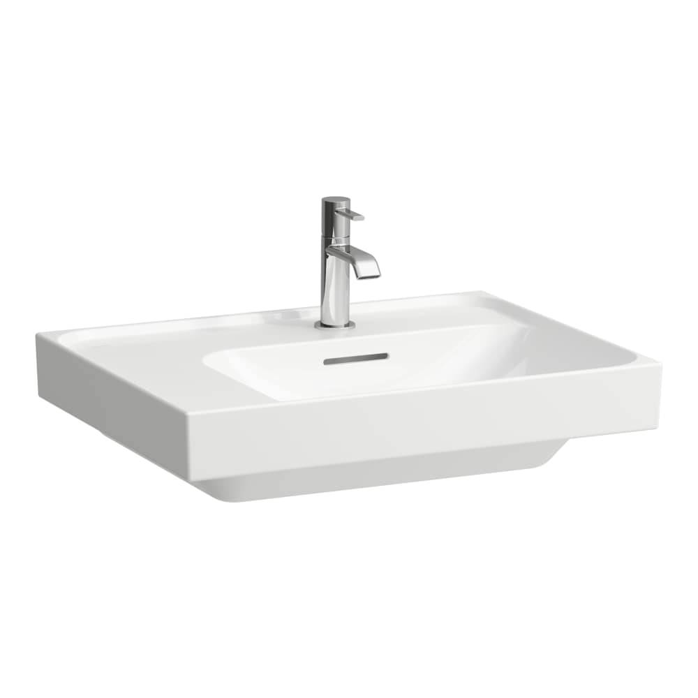 Laufen Meda Waschbecken 60x46 cm rechteckig Möbel weiß matte H8171127571091