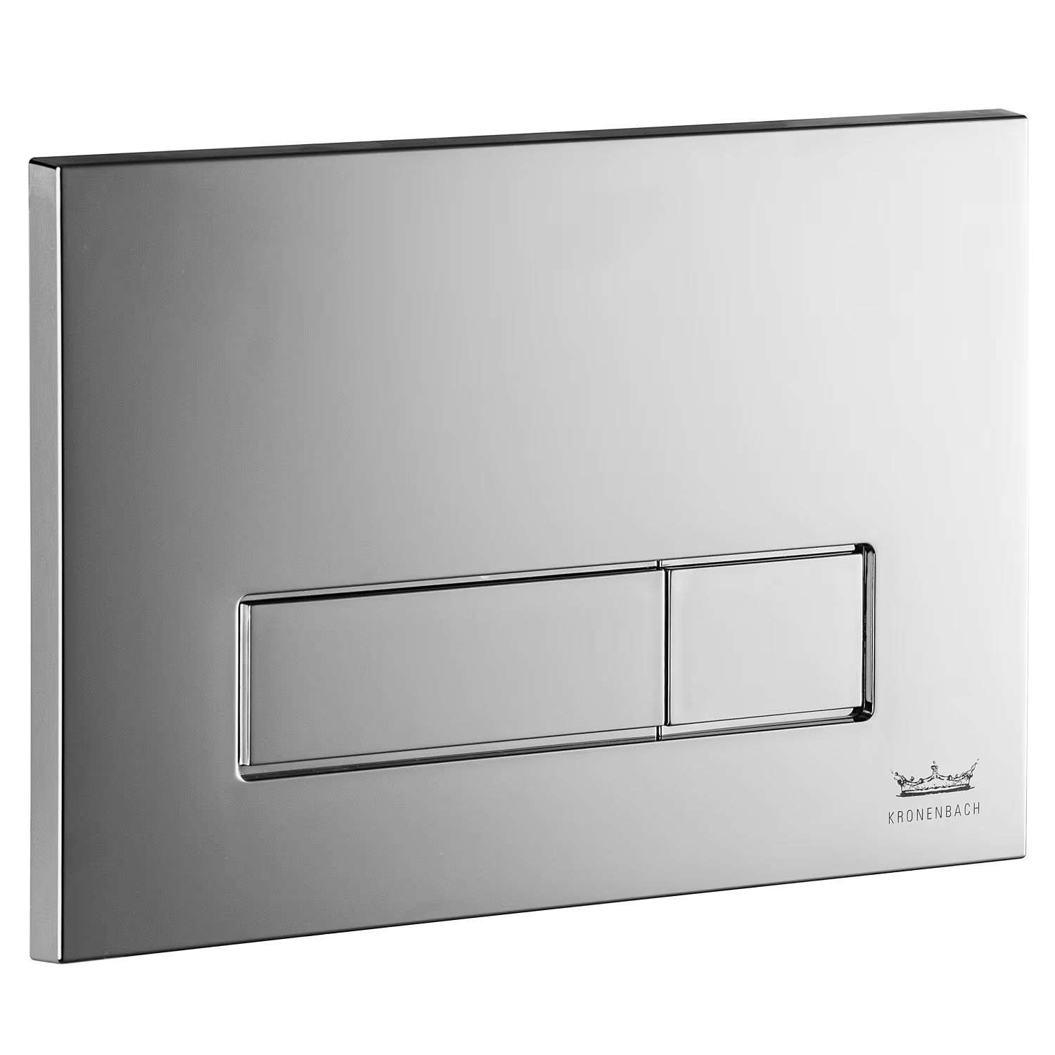 Kronenbach Plantec 2.0 Betätigungsplatte für Toilette glänzender Chrom KB828021904