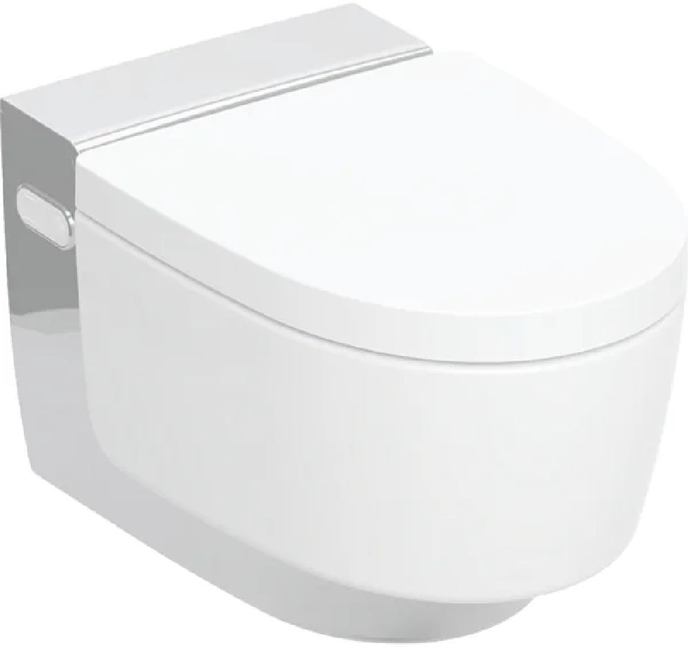 Geberit AquaClean Mera Classic Dusch-WC hängend Spülrandlos mit Wirbelspülung weiß 146.200.21.1
