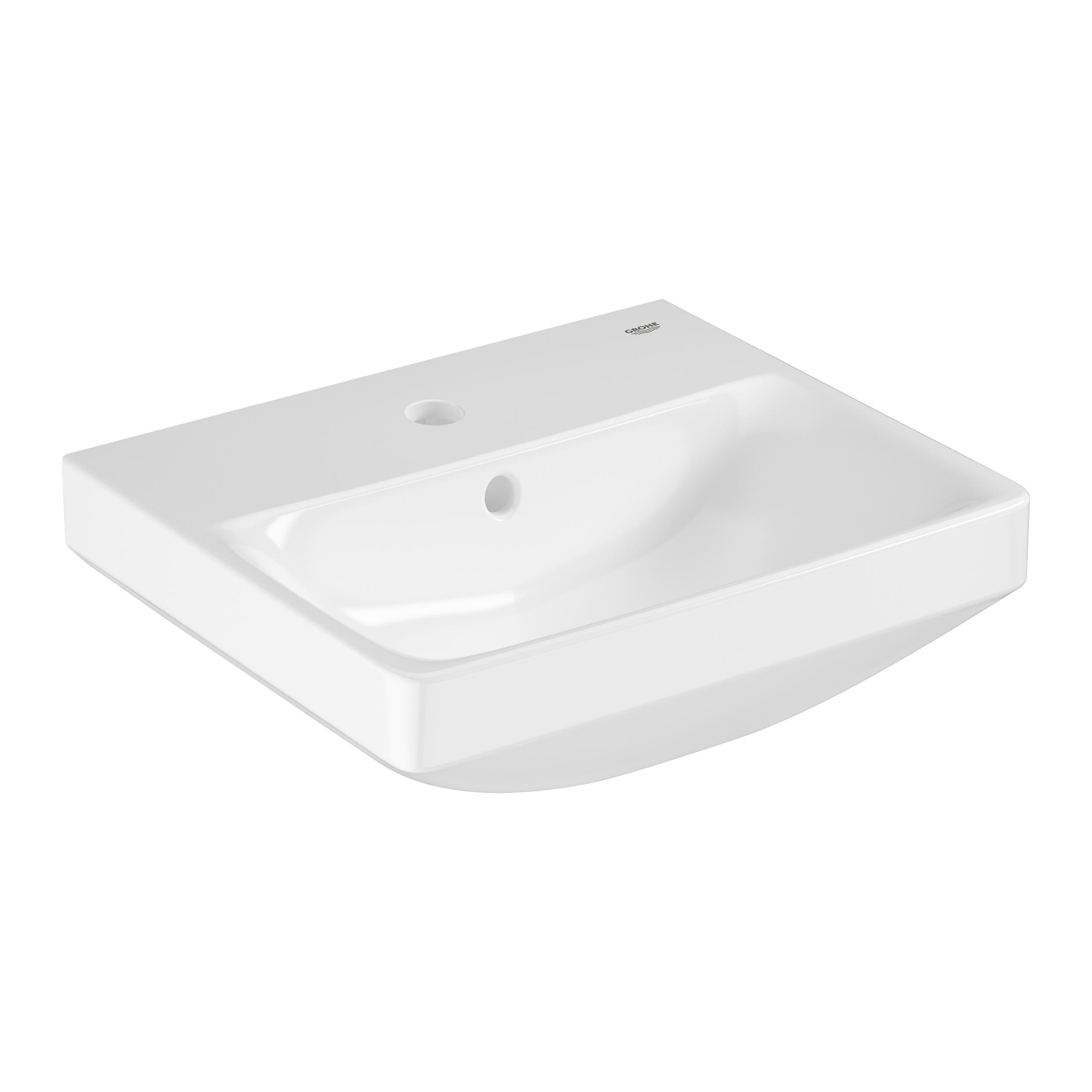 Grohe Euro Ceramic Waschbecken 45x38.5 cm rechteckig Klassisch weiß glanz 102435SH00