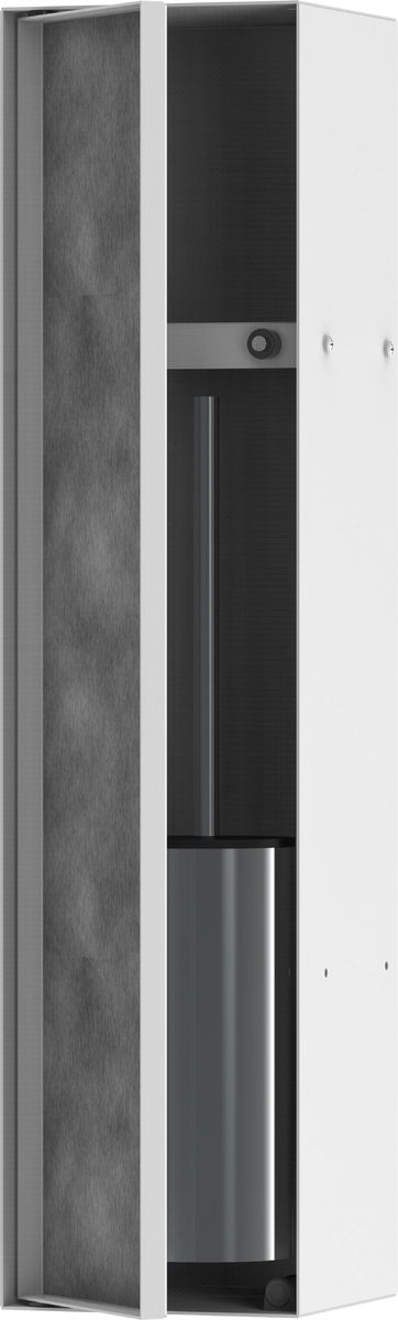 Hansgrohe XtraStoris Rock Toilettenpapierhalter weiß 56060700