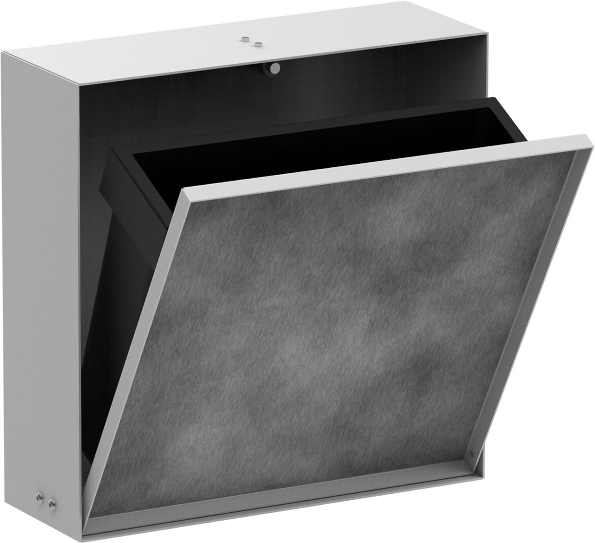 Hansgrohe XtraStoris Rock Papierkorb 4 l weiß 56089700