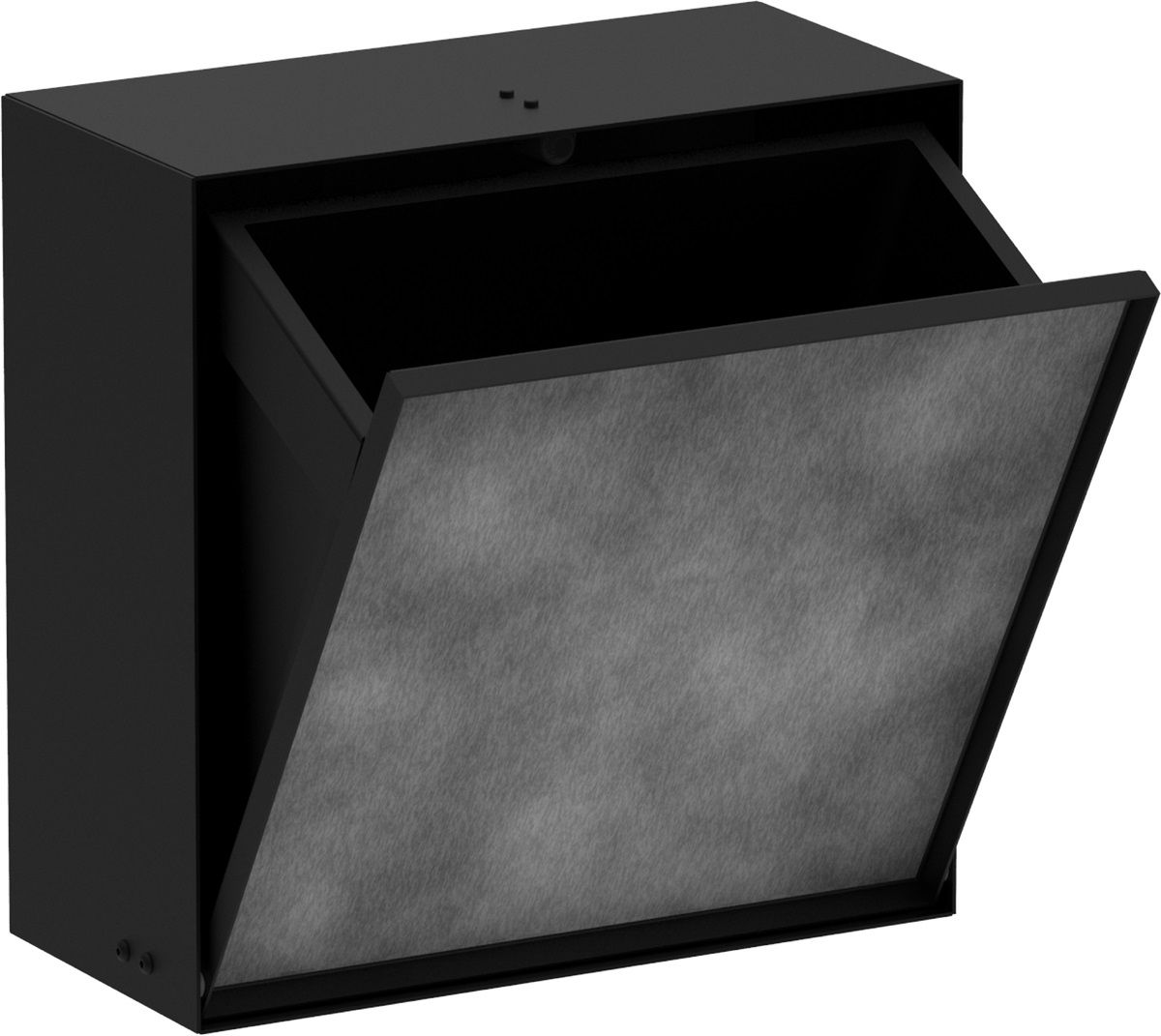 Hansgrohe XtraStoris Rock Papierkorb 6 l schwarz 56090670