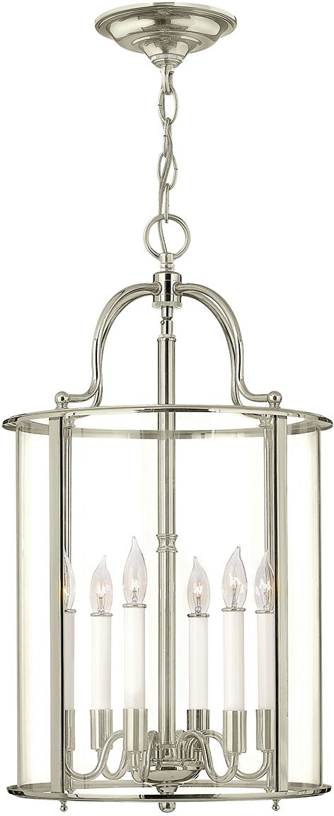 Elstead Lighting Gentry Pendelleuchte 6x60 W nickel HK-GENTRY-P-L-PN