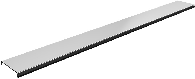 Schedpol Base Steel Range Abdeckung Linienablauf 110 cm stahl 10.058/DPSC