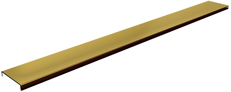 Schedpol Base Gold Shine Range Abdeckung Linienablauf 70 cm gold 10.051/DPZP