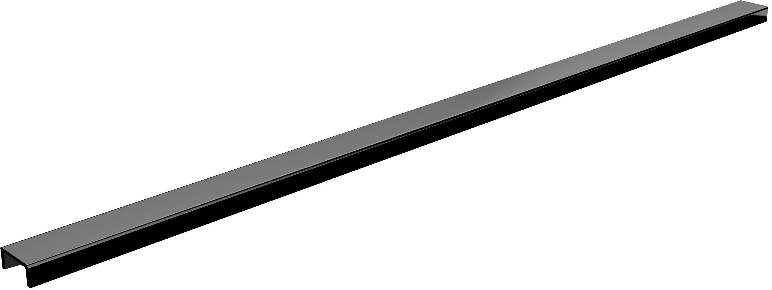 Schedpol Slim Graphite Range Abdeckung Linienablauf 110 cm Graphit 10.058/SLX/DPSCG