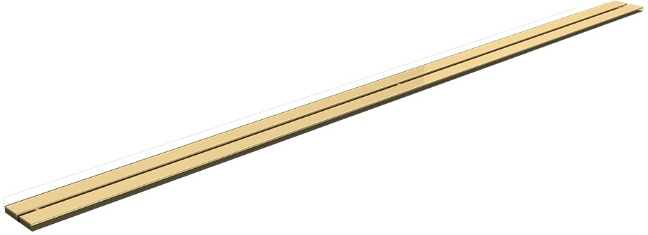 Schedpol Gold Slim Duo Abdeckung Linienablauf 70 cm gold 10.051/SLX/DPZ