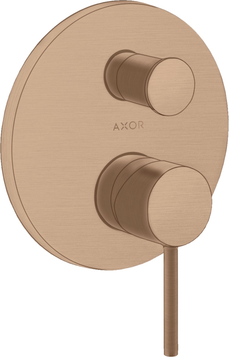 Axor Starck Badewannen- und Duscharmatur Unterputz gold 10418310