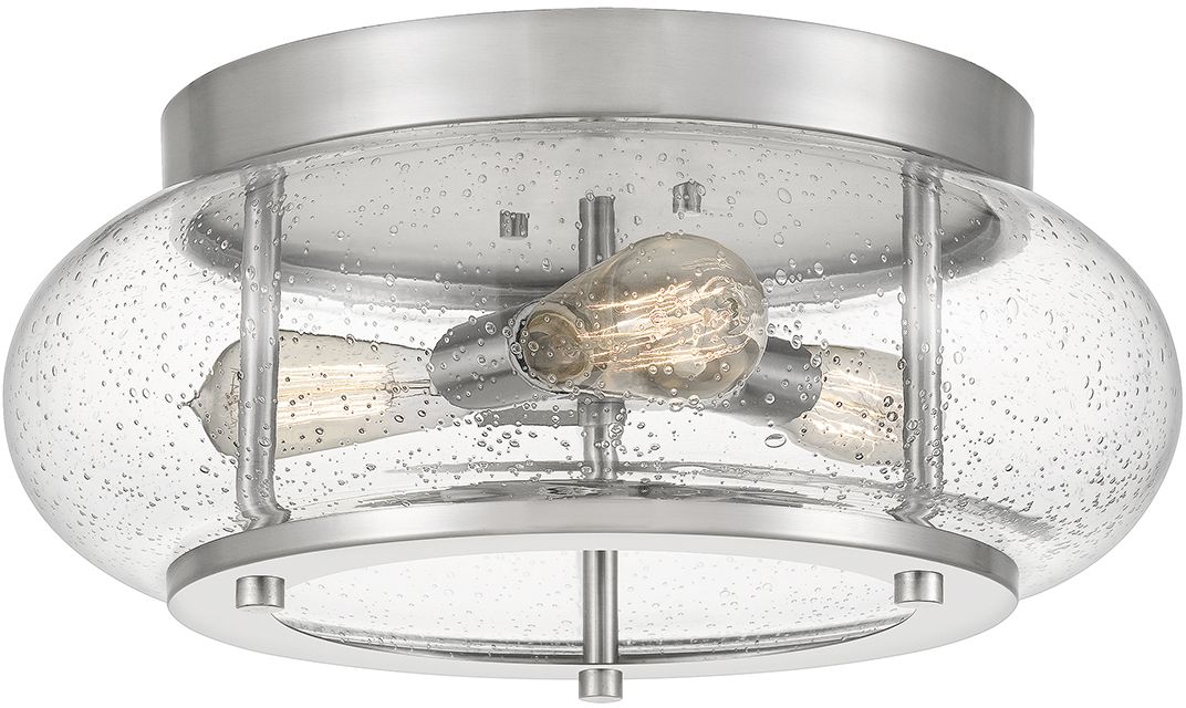 Elstead Lighting Trilogy plafon 3x40 W szczotkowany nikiel QZ-TRILOGY-FM-BN