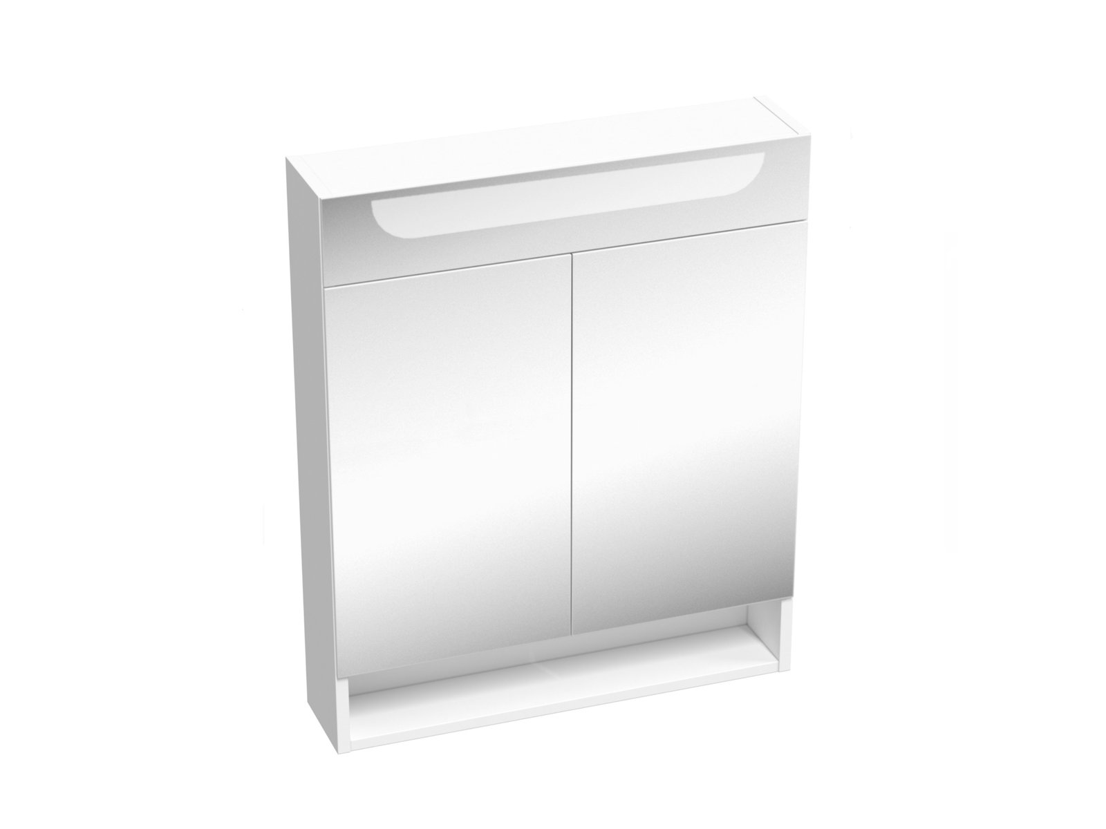 Ravak Classic II Badschrank 60x14x76 cm Spiegelschrank weiß X000001469