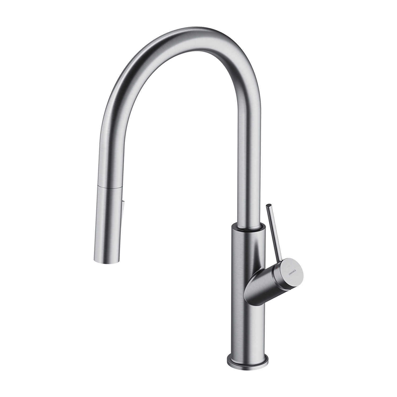 Omnires Bend Küchenarmatur Stehend nickel BE6455NI