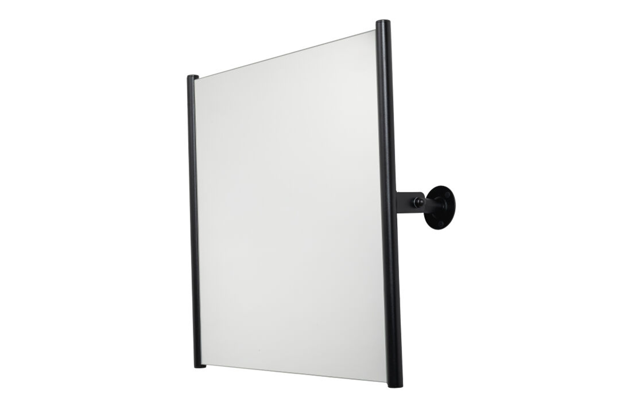 Faneco Med Spiegel 60x60 cm quadratisch schwarz S25LUSWCR