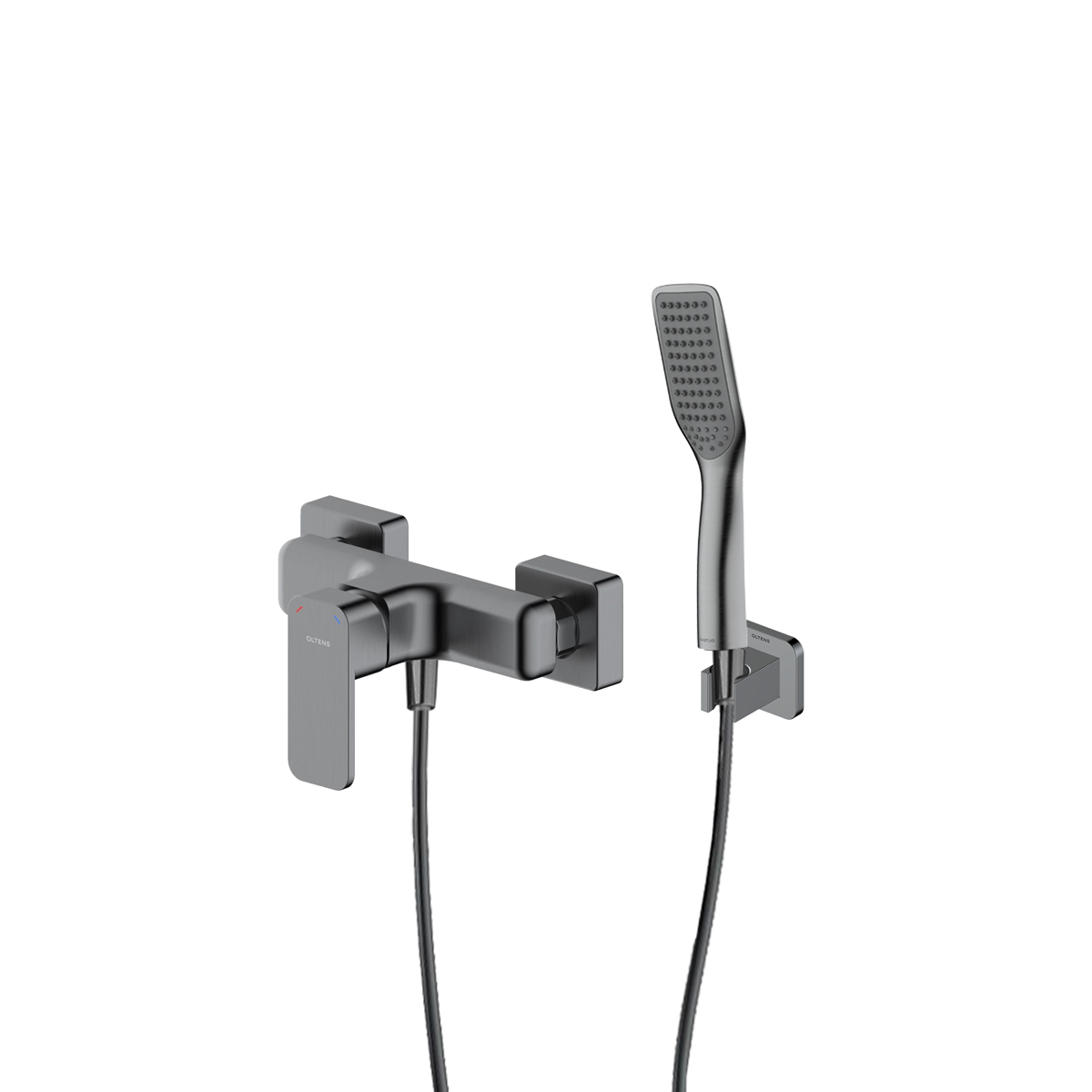 Set Duscharmatur Oltens Hadsel 33006400, Brausehalter Oltens Hald 37403400, 37200400, 37111400