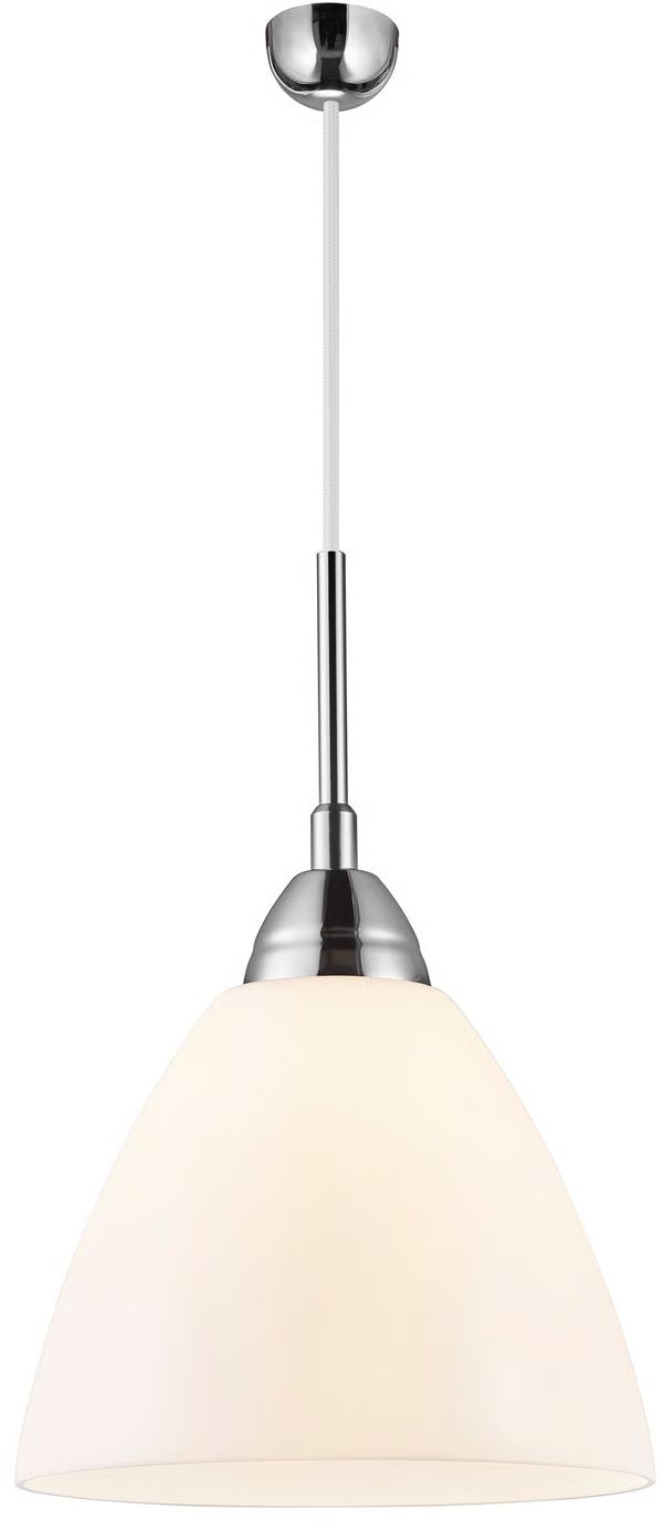 Nordlux Read Pendelleuchte 1x60 W weiß-chrom 73163010