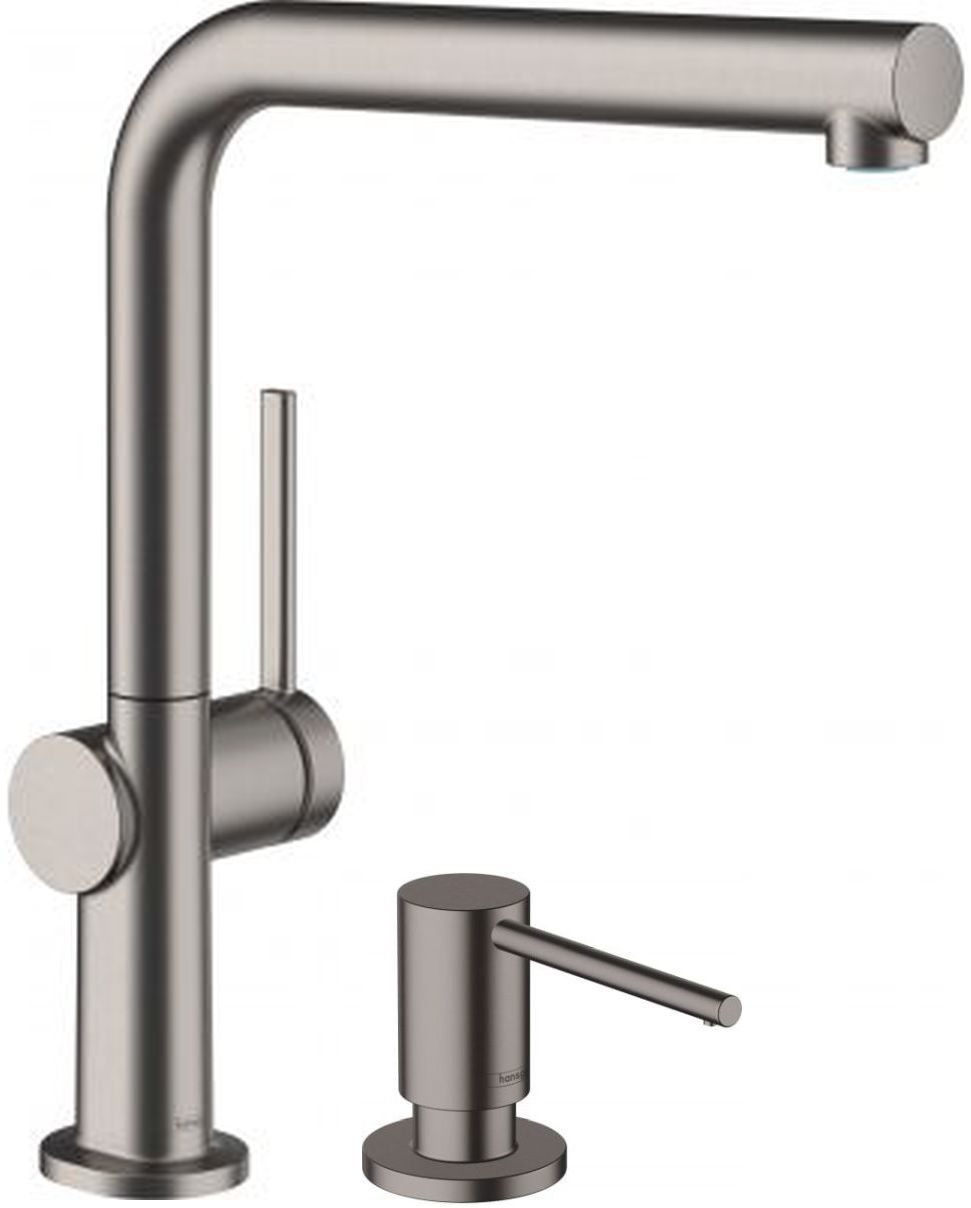 Set Küchenarmatur Hansgrohe Talis M54 72840340, Flüssigkeitsspender Hansgrohe A41 40438340