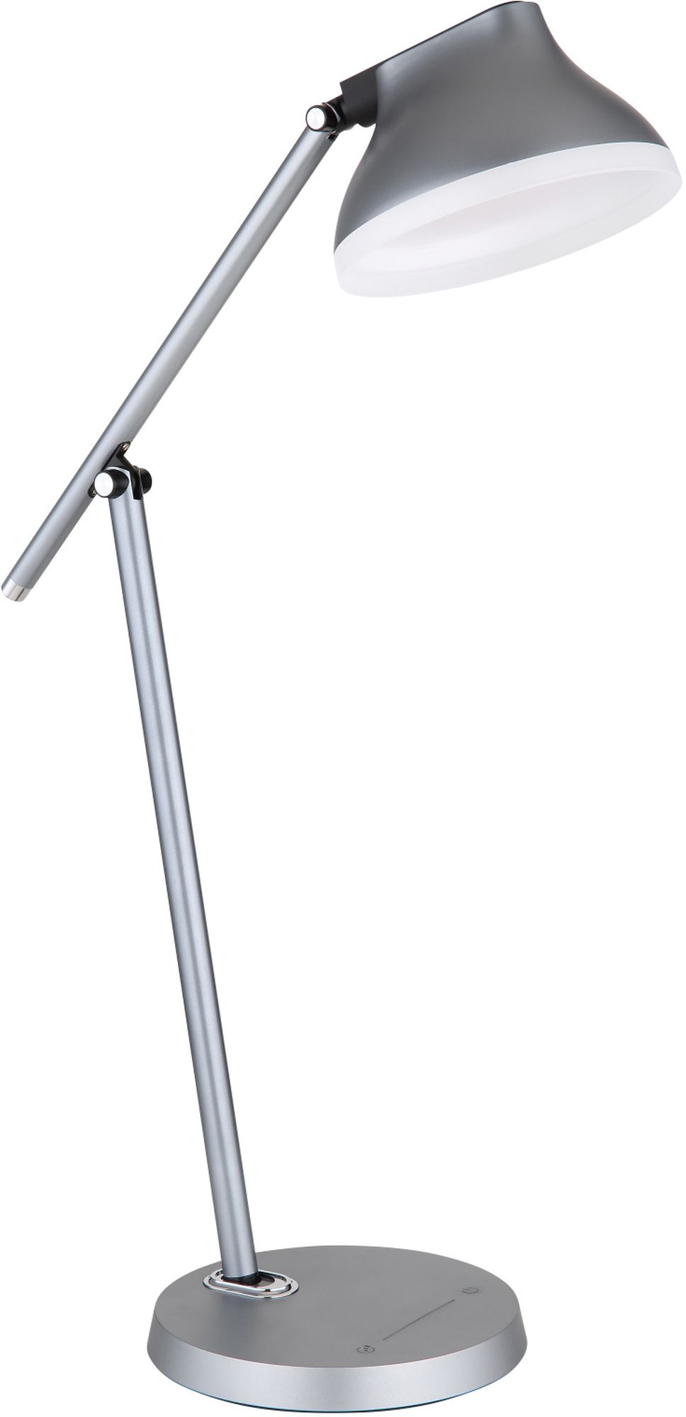 Globo Lighting Halvar Tischlampe 1x8 W weiß-grau 58437G