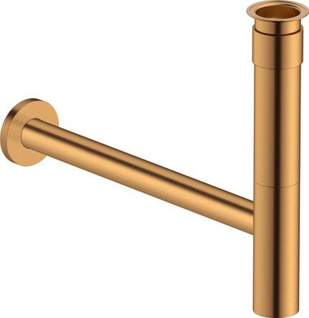 Duravit Siphon für Waschbecken Rohr bronze/messing 0050360400