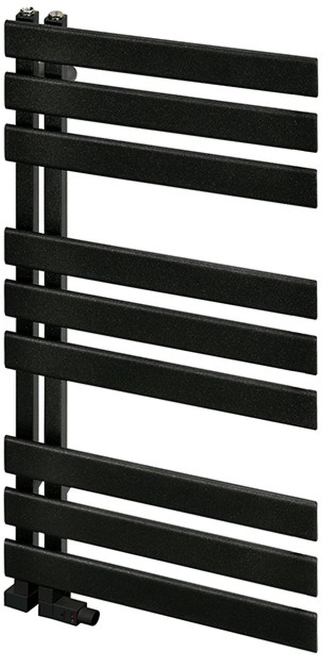 LaVita Flank Badheizkörper Leiter 75x50 cm schwarz 5904194693169