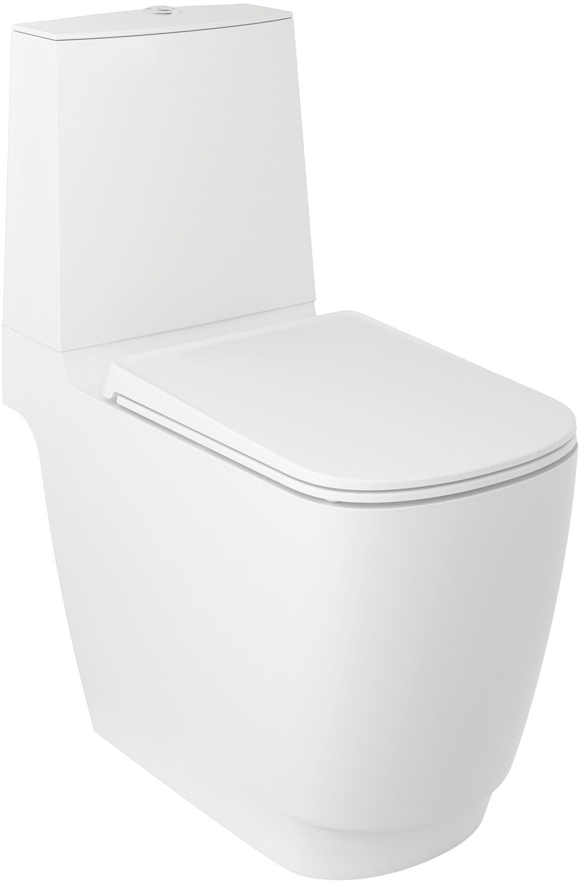 Kludi Resa S Kompakt-WC-Becken mit Wirbelspülung weiß 27WCB0253
