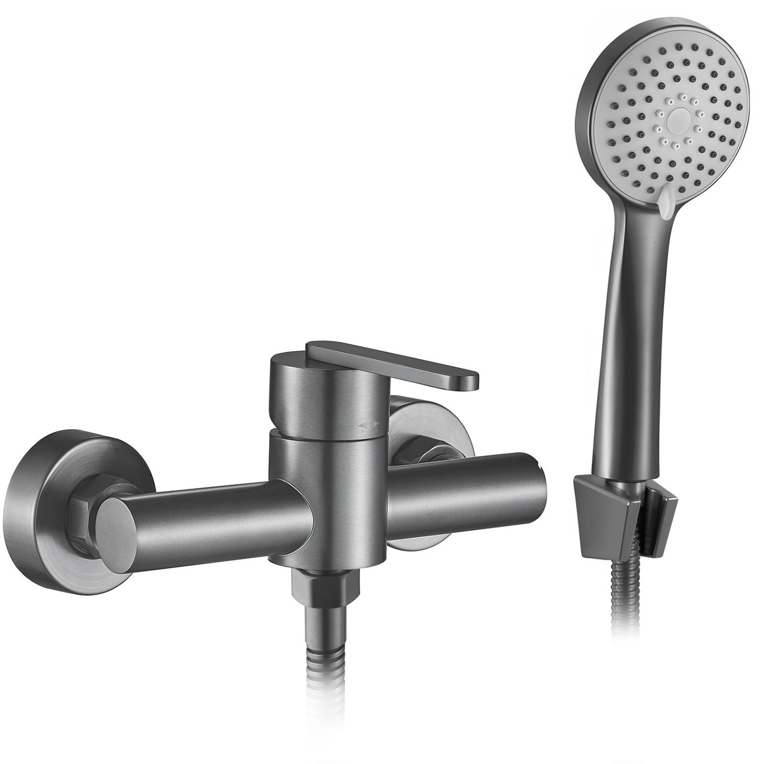 Rea Ontario duschbatterie Wand graphit REA-B5503